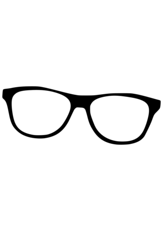 Glass Frame Silhouette - free svg file for members