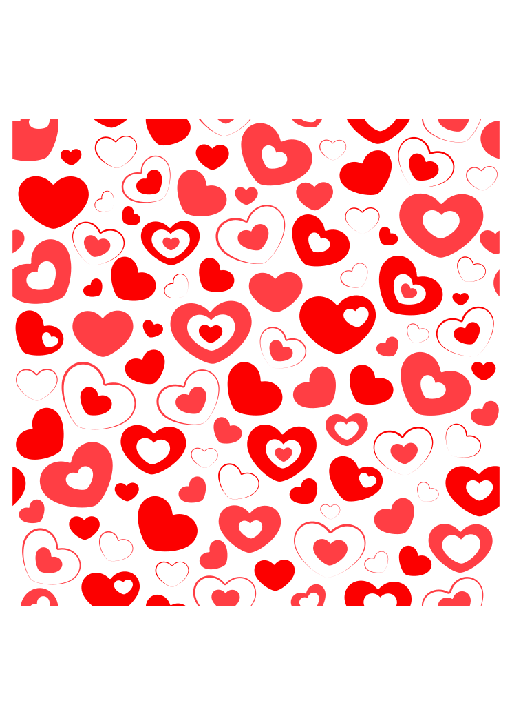 Heart Seamless Pattern Svg Bundle Heart Svg 530680 Cut Files Images