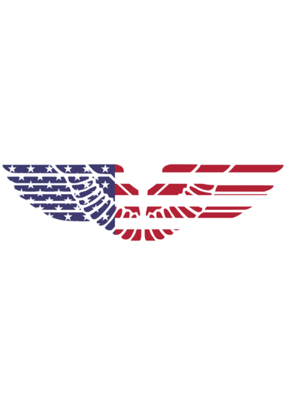 America Eagle Symbol Flag  Clipart Free SVG File