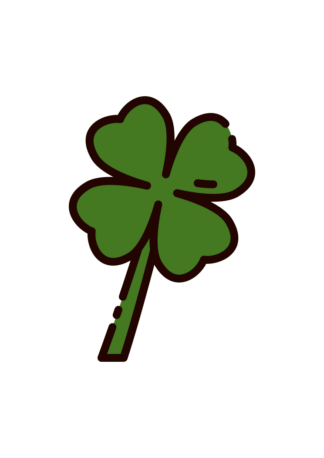 Clover Leaf Clipart Free SVG File