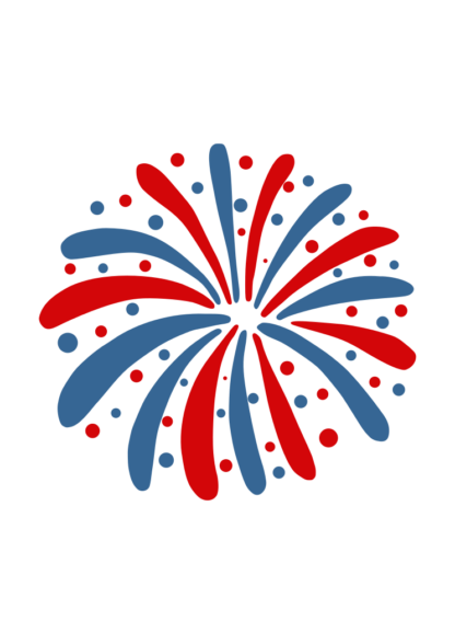 Firecracker Fireworks for New Year Clipart Free SVG File