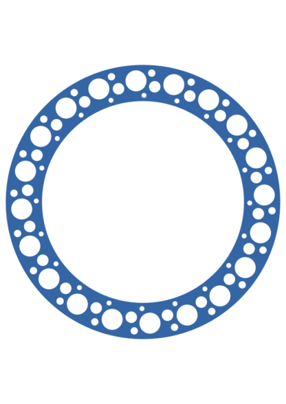 Circle Monogram Frame Clipart Free SVG File