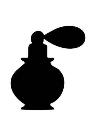 Perfume Silhouette Free SVG File
