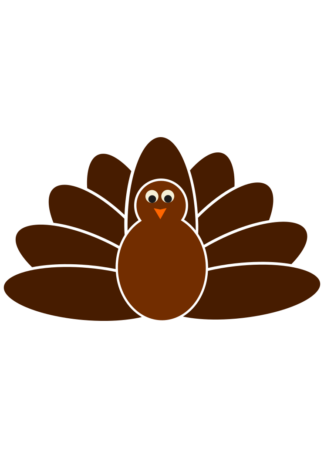 Turkey Clipart Free SVG File