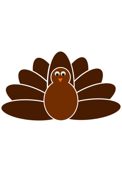 Turkey Clipart Free SVG File