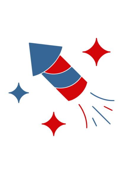 Fireworks Firecrackers Clipart Free SVG File