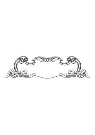 Ornamental Vintage Frame Clipart Free SVG File