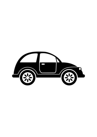 Car  Silhouette, vehicle  Free SVG File