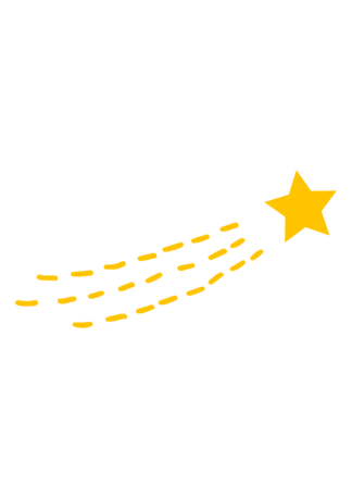 Christmas Comet Star Free SVG File