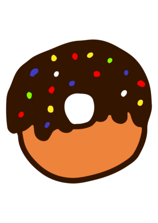 Donut Clipart - free svg file for members