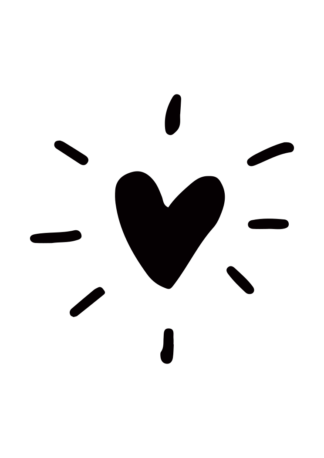 Hand Drawn Heart Clipart Free SVG File
