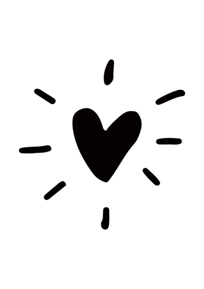 Hand Drawn Heart Clipart Free SVG File