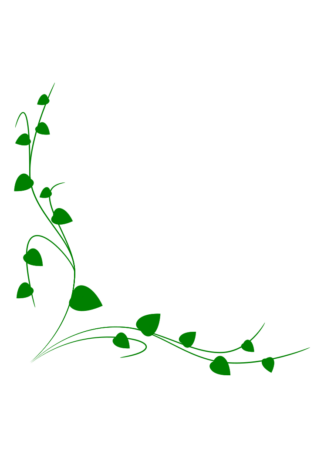 Leaf Border for Frame - free svg file for members