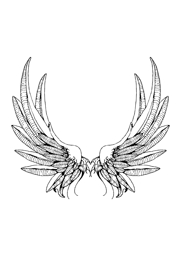 Angel Devil Wings Free SVG File - SVG Heart