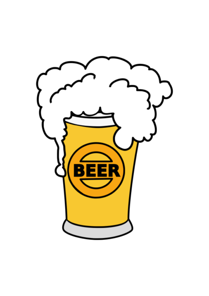 Beer Mug Glass Clipart Free SVG File