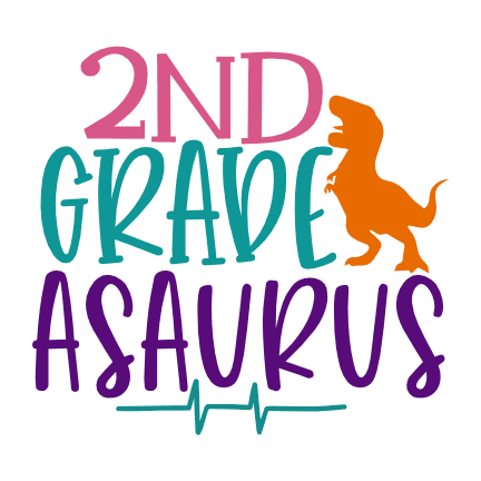 2nd-grade-asaurus-elementary-free-svg-file-SvgHeart.Com