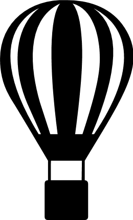 ontgrendelen lucht Defecte hot air balloon silhouette, adventure, decorative free svg file - SVG Heart