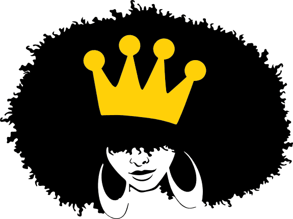 afro-girl-black-queen-with-crown-free-svg-file-SvgHeart.Com