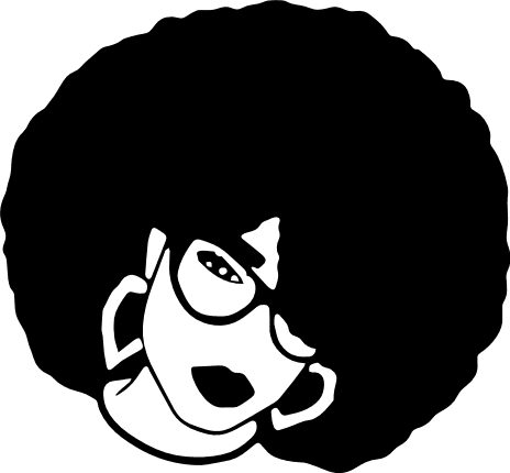 afro-girl-head-with-glasses-free-svg-file-SvgHeart.Com