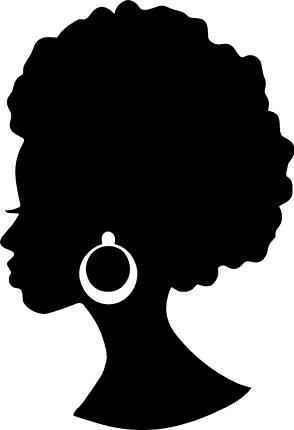 afro-woman-with-earring-black-girl-free-svg-file-SvgHeart.Com