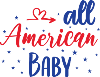 all-american-baby-patriotic-4th-of-july-free-svg-file-SvgHeart.Com