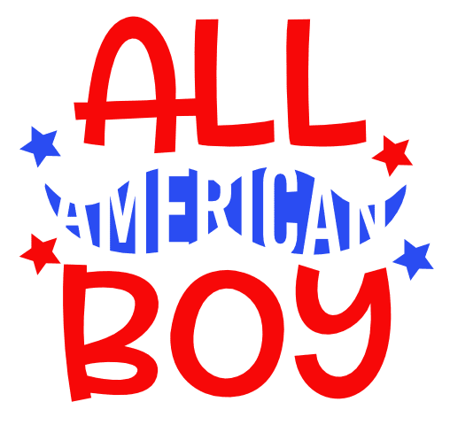 all-american-boy-free-svg-file-SvgHeart.Com