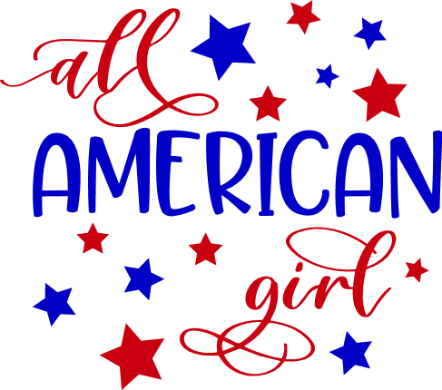 all-american-girl-4th-of-july-free-svg-file-SvgHeart.Com