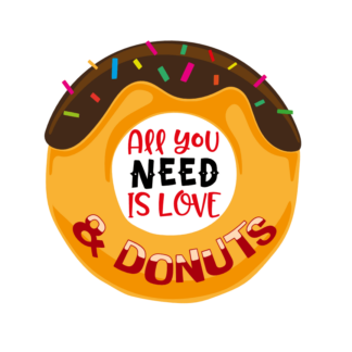 all-you-need-is-love-and-donuts-free-svg-file-SvgHeart.Com