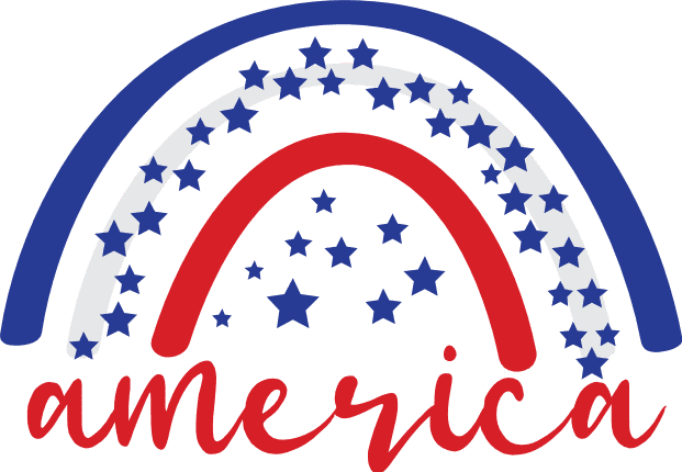 america-rainbow-usa-patriotic-4th-of-july-free-svg-file-SvgHeart.Com