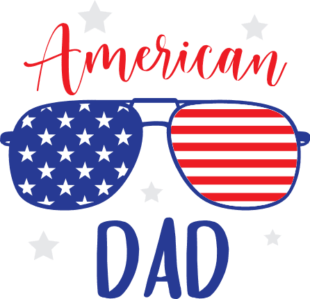 american-dad-usa-flag-sunglasses-4th-of-july-free-svg-file-SvgHeart.Com