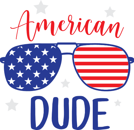american-dude-usa-flag-sunglasses-4th-of-july-free-svg-file-SvgHeart.Com
