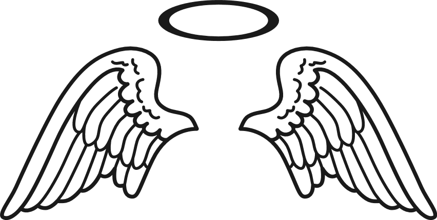 Angel Devil Wings Free SVG File - SVG Heart