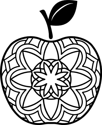 apple-mandala-fruit-decoration-free-svg-file-SvgHeart.Com