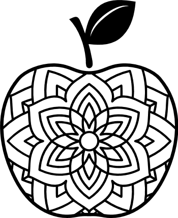 apple-mandala-fruit-decoration-free-svg-file-SvgHeart.Com