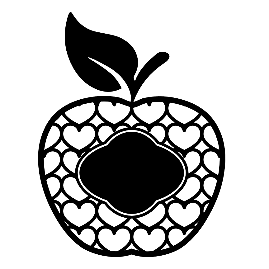 apple-monogram-decorative-free-svg-file-SvgHeart.Com