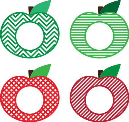apple-monogram-frame-bundle-fruit-decorative-free-svg-file-SvgHeart.Com