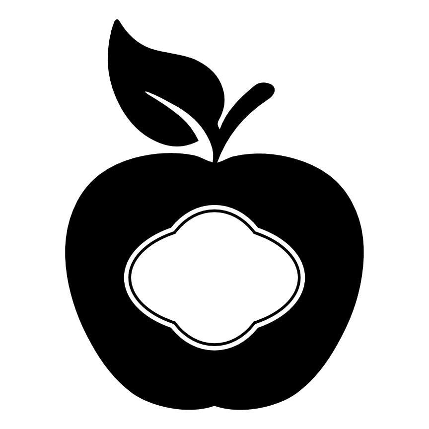 apple-monogram-fruit-free-svg-file-SvgHeart.Com