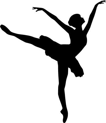 Ballet Dancer Dancing Silhouette Stock Vector Image & Art - Alamy