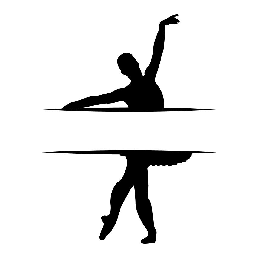 ballet-ballerine-monogram-frame-dancing-free-svg-file-SvgHeart.Com