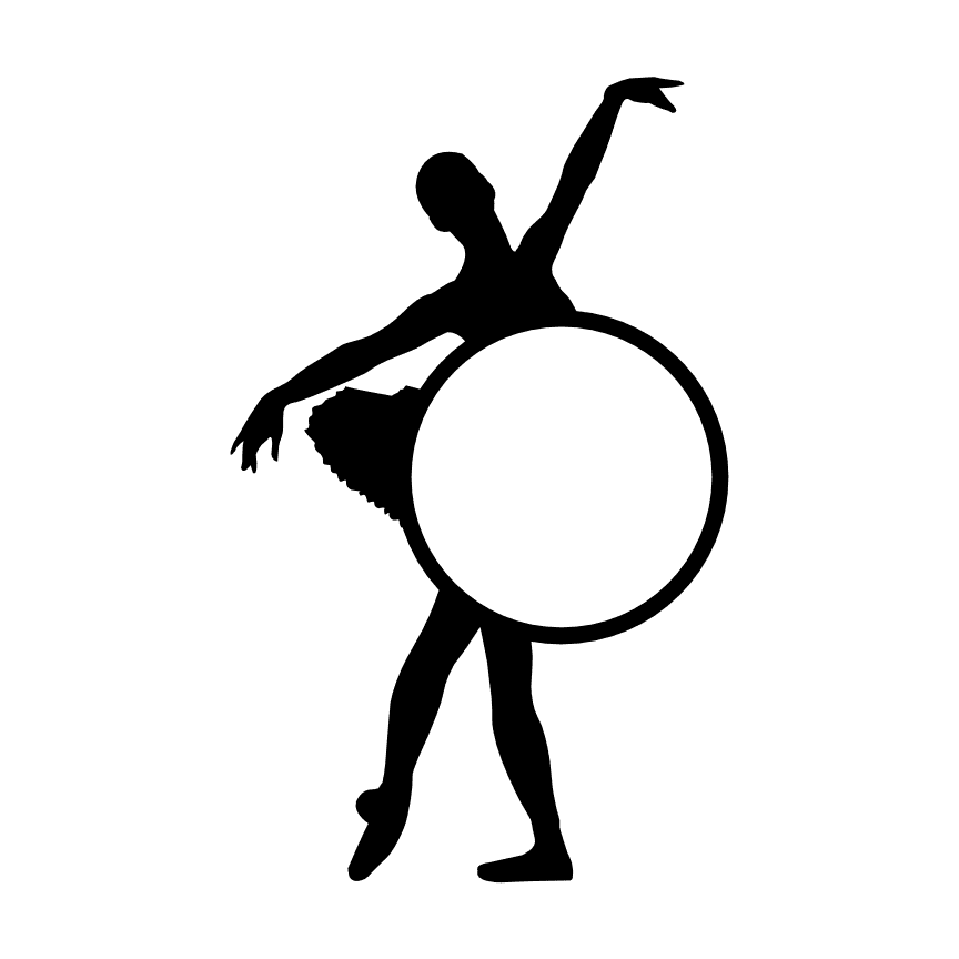 ballet-monogram-girl-dancing-free-svg-file-SvgHeart.Com