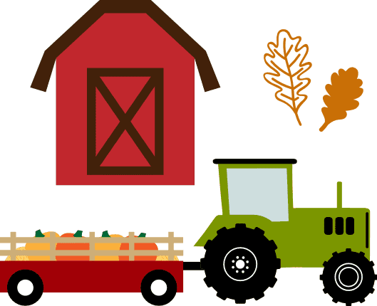 barn-tractor-with-pumpkin-trailer-autumn-free-svg-file-SvgHeart.Com