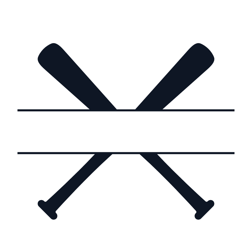 baseball-bat-split-text-frame-sport-free-svg-file-SvgHeart.Com