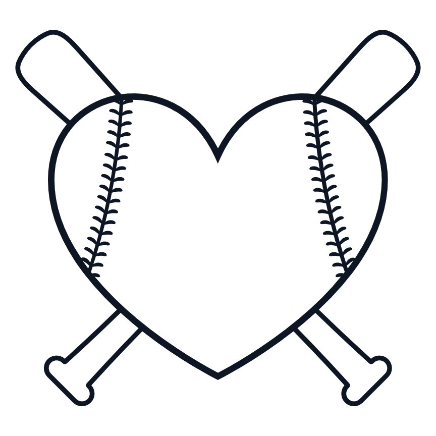 US State San Francisco Baseball Vintage Heart SVG PNG Digital