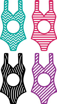 bathing-suit-monogram-frame-bundle-pool-free-svg-file-SvgHeart.Com