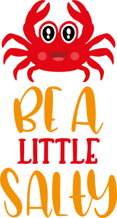 be-a-little-salty-crab-beach-free-svg-file-SvgHeart.Com