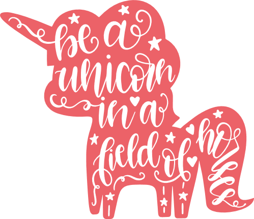 be-a-unicorn-in-a-field-of-horses-inspirational-free-svg-file-SvgHeart.Com