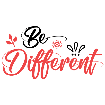 be-different-motivational-free-svg-file-SvgHeart.Com