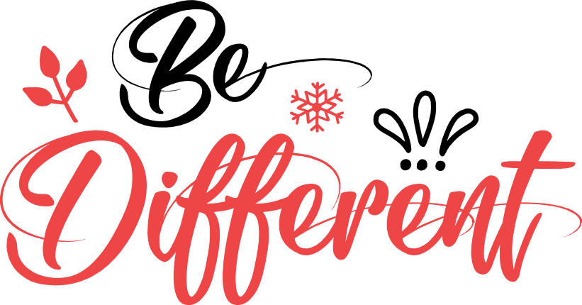 be-different-sign-inspirational-free-svg-file-SvgHeart.Com