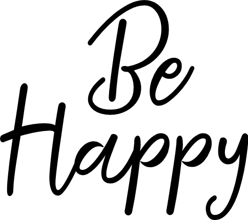 be-happy-sign-inspirational-free-svg-file-SvgHeart.Com
