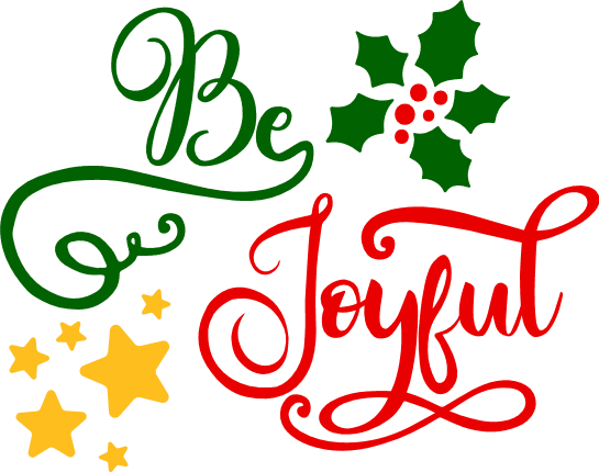 be-joyful-christmas-free-svg-file-SvgHeart.Com